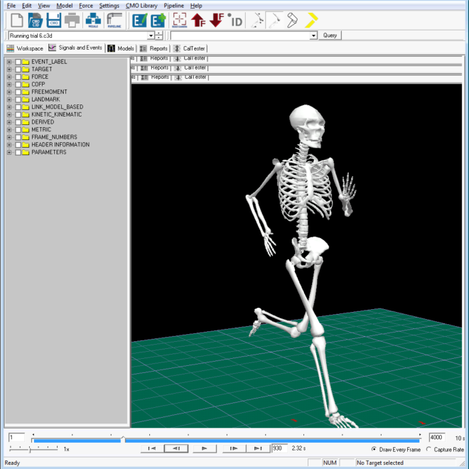 Golf swing and putting analysis, Qualisys